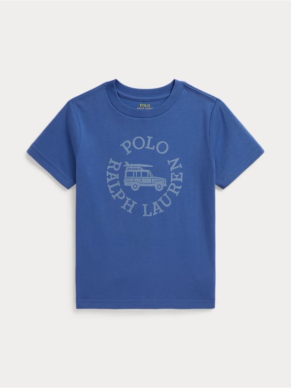 NWT Polo Ralph Lauren Boys Surf Truck Graphic T-Shirt Classics Blue Size 3